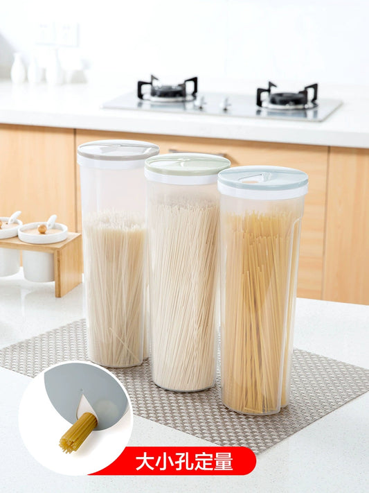 Noodles Storage Box Kitchen Noodle Storage Jar Food Grade Plastic Bottle Transparent Storage Tank Cereals Storage Tank