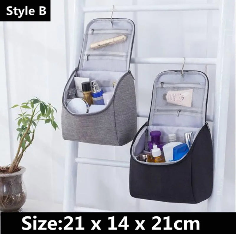 Women Men Hanging Cosmetic Bag Travel Necessarie Make up Toiletry Storage Makeup Vanity Cases Organizer Beauty Hook Wash Pouch