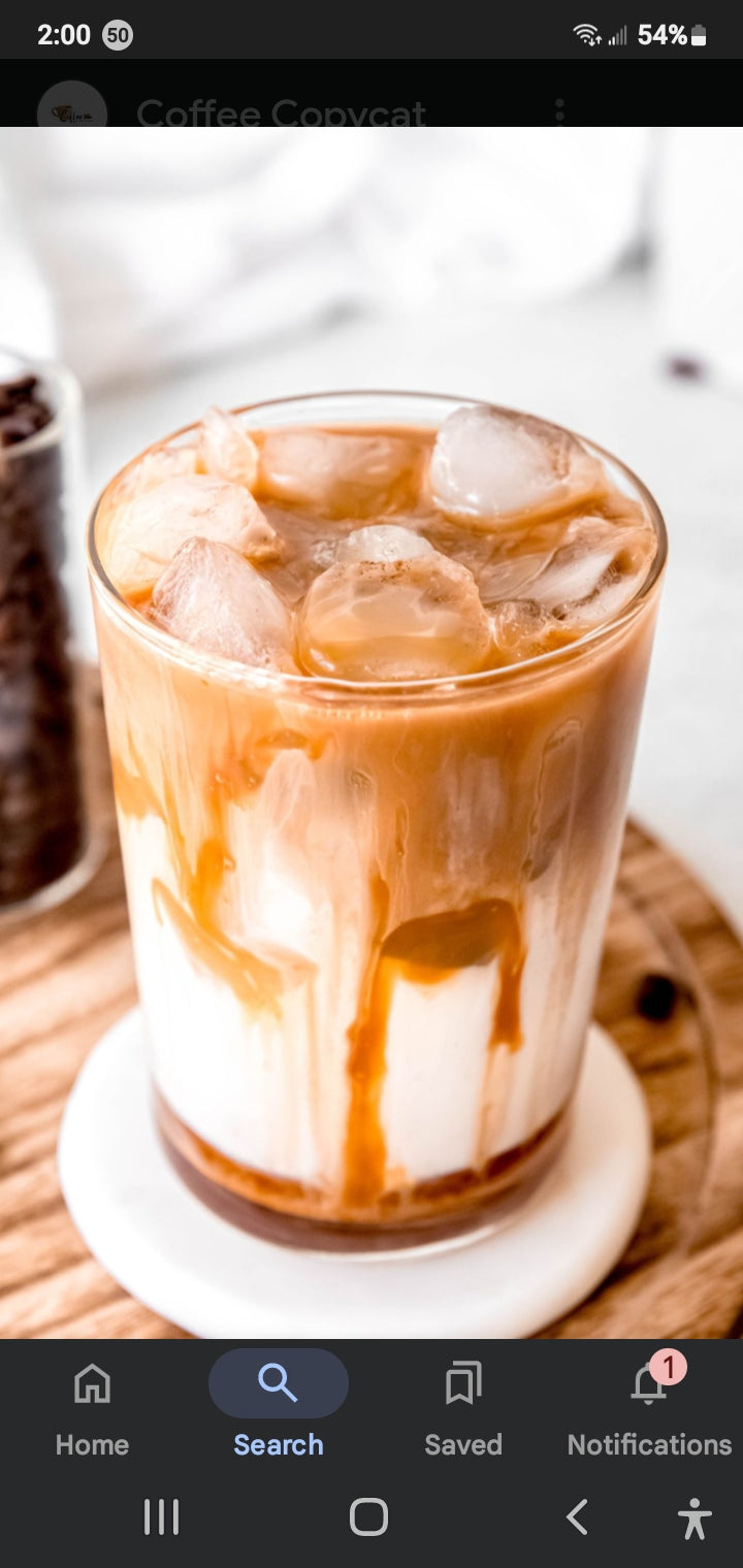 Vanilla Cafe Latte Caffinated or Vanilla Latte non Caffinated
