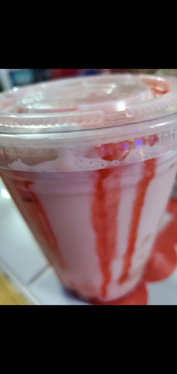 Strawberry Rose Latte/Not coffee