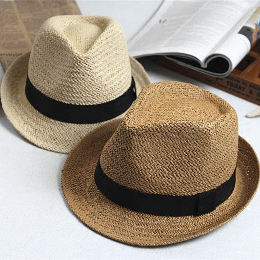 Parent-Child Handmade Children Spring and Summer Travel Jazz Hat